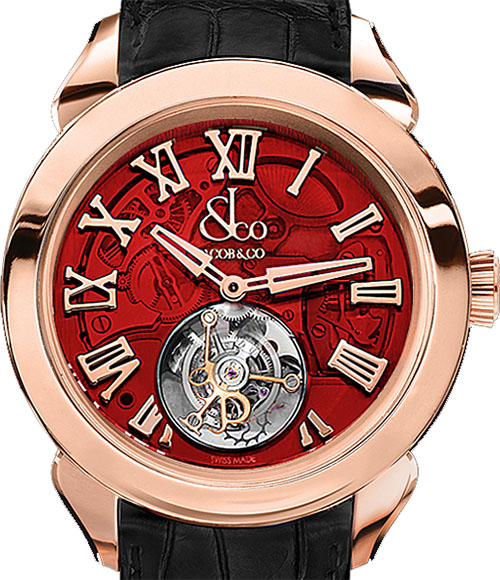 JACOB & CO PALATIAL FLYING TOURBILLON RANGE HOURS MINUTE 150.520.40.NS.QR.1NS Replica watch